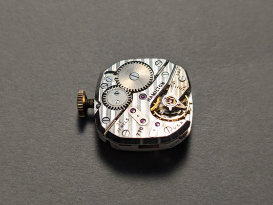 Hamilton 770 Caliber Watch Movement Manual Wind Spare Part