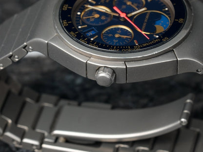IWC Porsche Design Titanium Moon Phase Chronograph Ref. 3745 Wristwatch