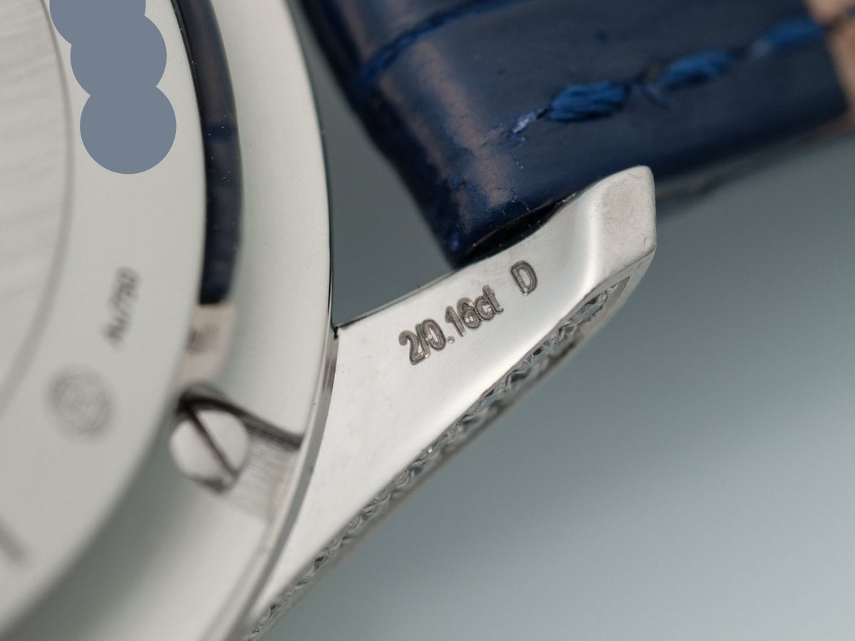 IWC Portuguese Chronograph White Gold Diamonds IW371475 Wristwatch