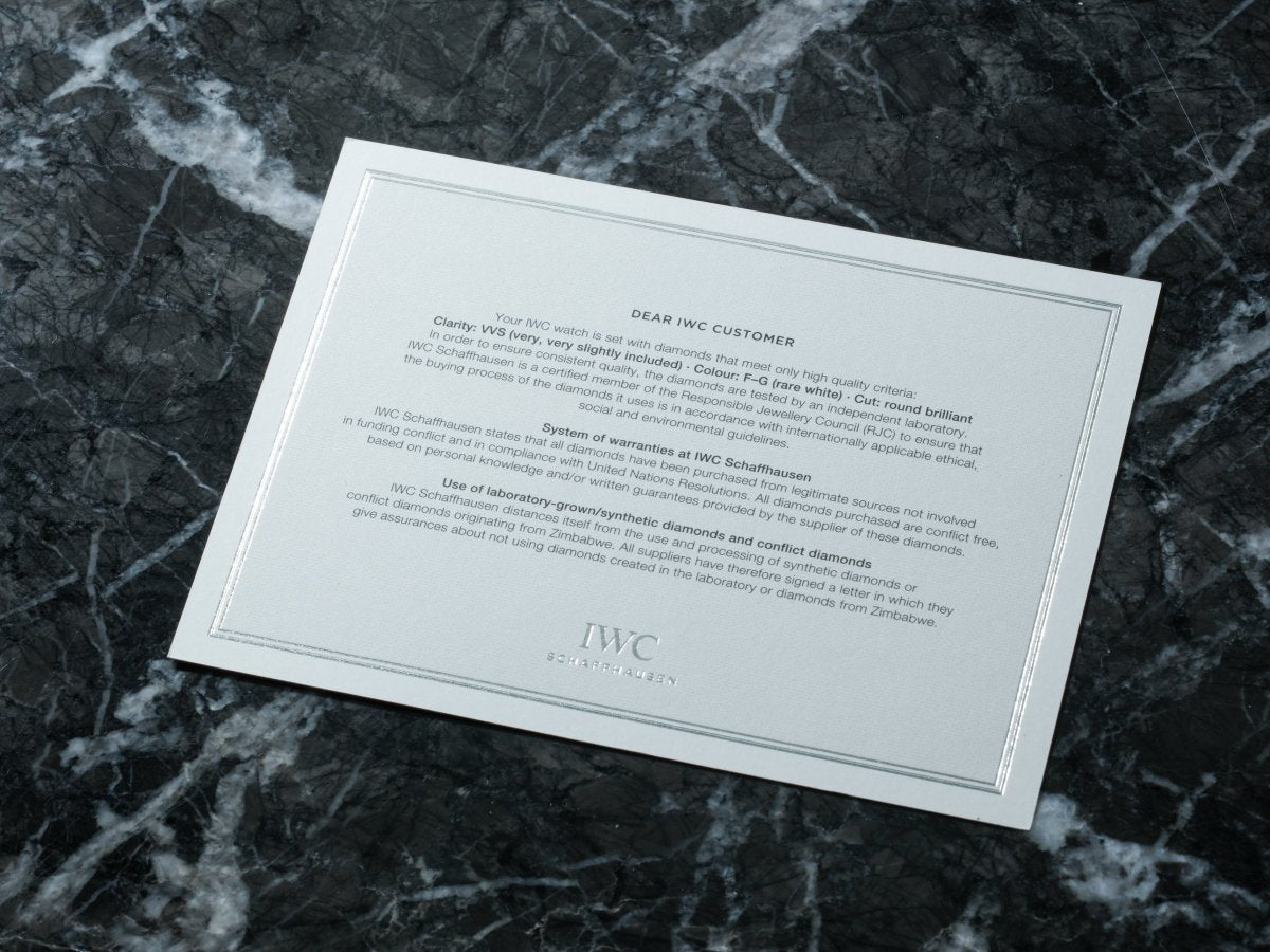 IWC Portuguese Chronograph White Gold Diamonds IW371475 Wristwatch