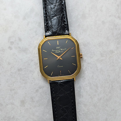 IWC Ref. 3870 Ultra Thin 90s Gold Dress Watch