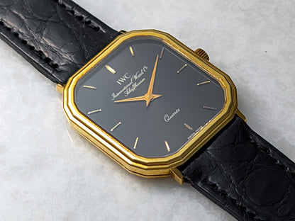 IWC Ref. 3870 Ultra Thin 90s Gold Dress Watch