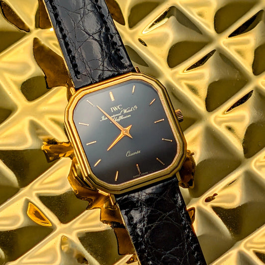 IWC Ref. 3870 Ultra Thin 90s Gold Dress Watch