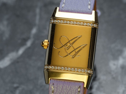 Jaeger-LeCoultre Reverso Ladies 18K Gold Diamonds 265.1.08