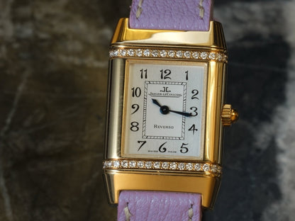 Jaeger-LeCoultre Reverso Ladies 18K Gold Diamonds 265.1.08