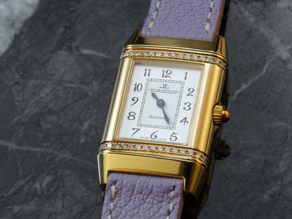 Jaeger-LeCoultre Reverso Ladies 18K Gold Diamonds 265.1.08