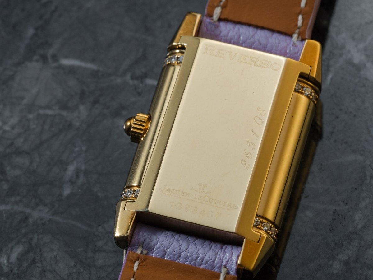 Jaeger-LeCoultre Reverso Ladies 18K Gold Diamonds 265.1.08