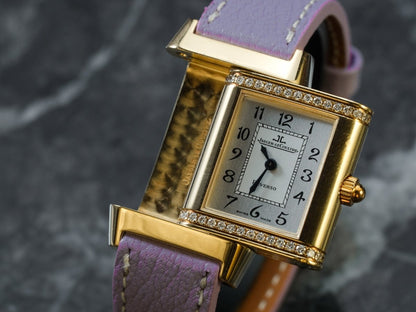 Jaeger-LeCoultre Reverso Ladies 18K Gold Diamonds 265.1.08