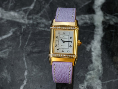 Jaeger-LeCoultre Reverso Ladies 18K Gold Diamonds 265.1.08