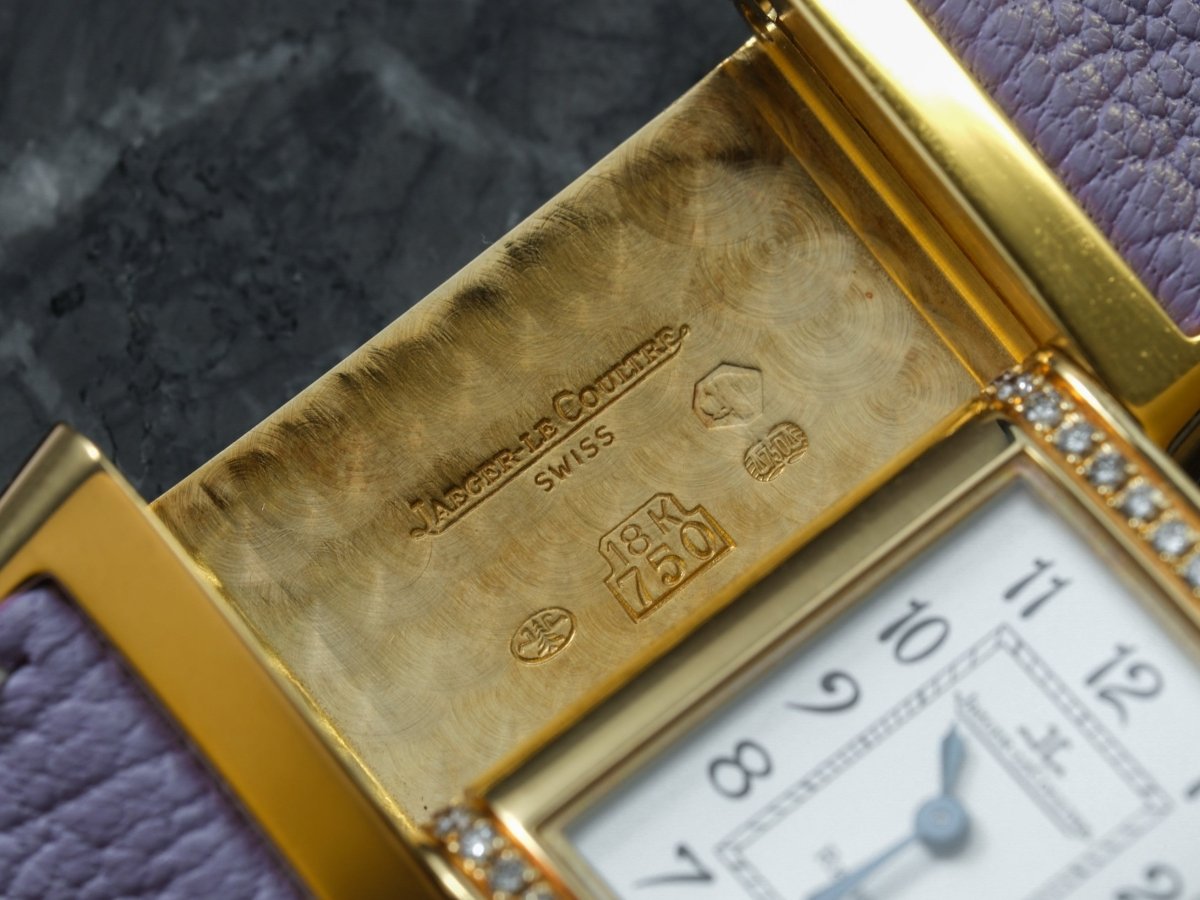 Jaeger-LeCoultre Reverso Ladies 18K Gold Diamonds 265.1.08