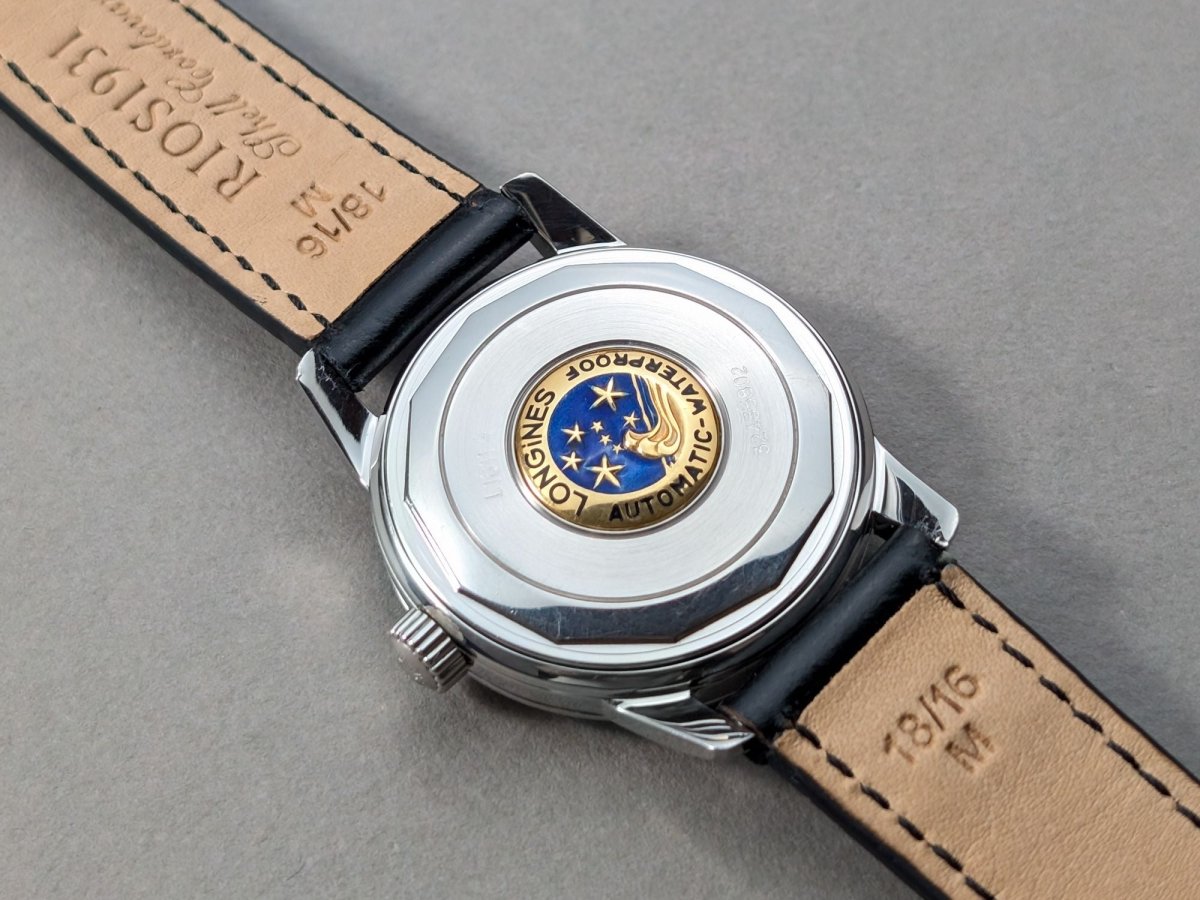 Longines Conquest Heritage L1.611.4 Black Dial Automatic Wristwatch