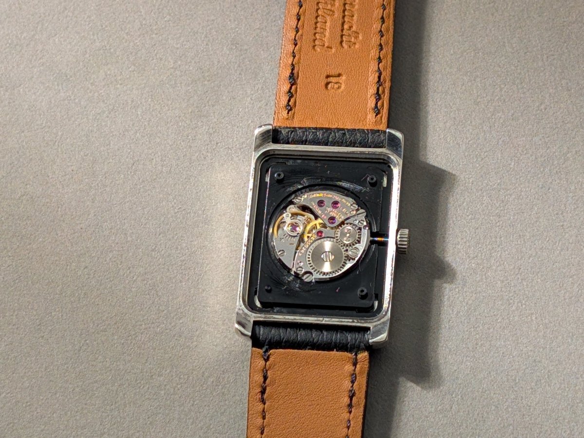 Longines Tank Ref. 5174 150th Anniversary Sterling Silver Wristwatch