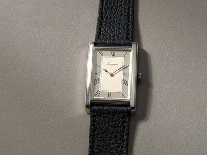 Longines Tank Ref. 5174 150th Anniversary Sterling Silver Wristwatch