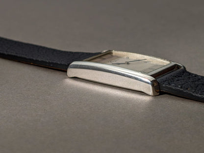 Longines Tank Ref. 5174 150th Anniversary Sterling Silver Wristwatch