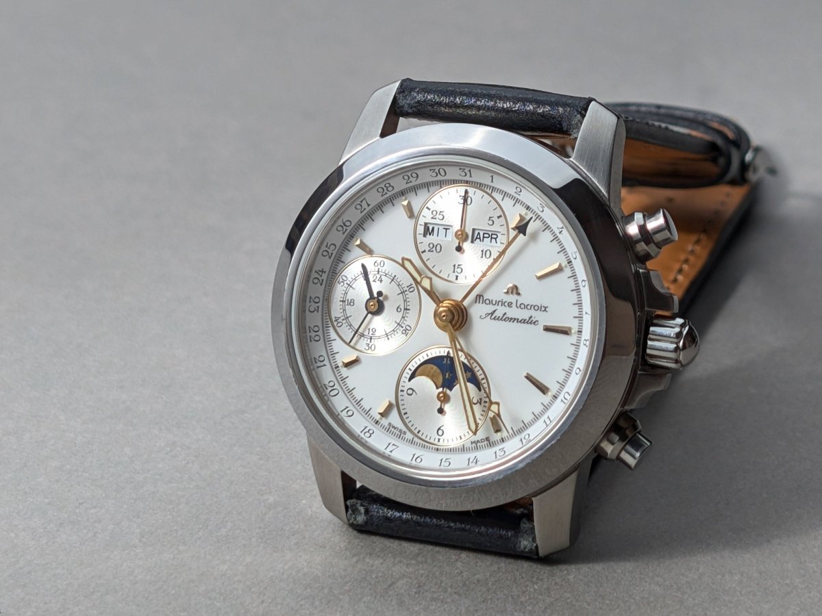 Maurice Lacroix Full Calender Moonphase Chronograph Ref. 02736 Wristwatch