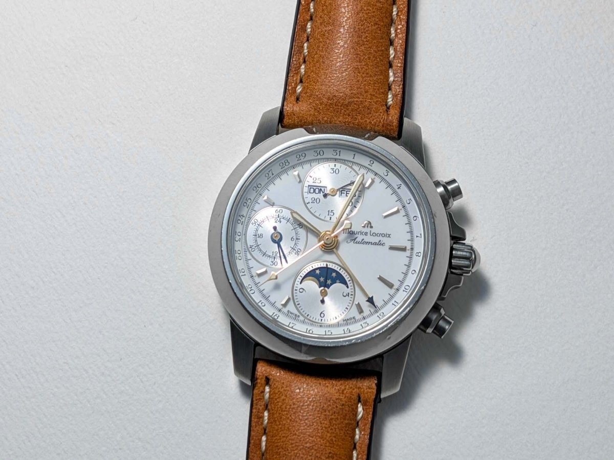Maurice Lacroix Full Calender Moonphase Chronograph Ref. 02736 Wristwatch
