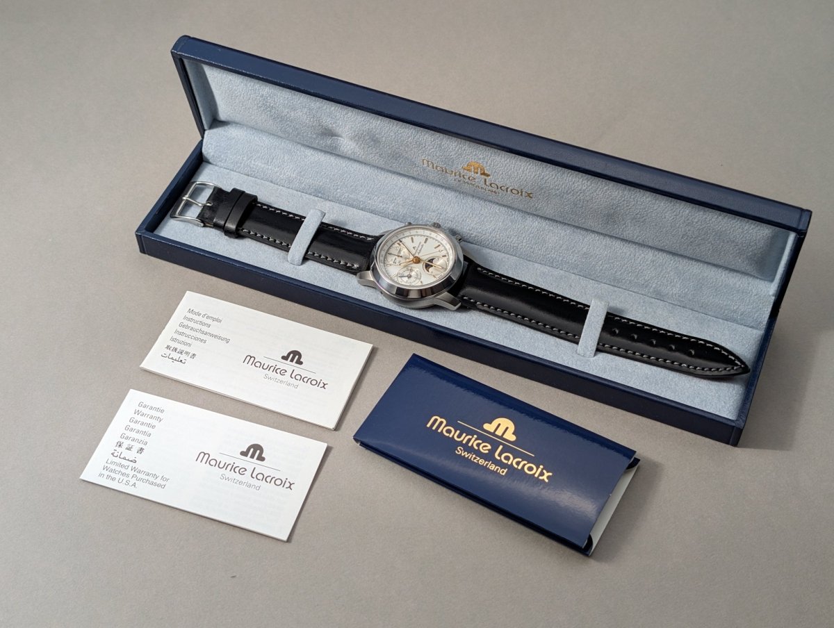 Maurice Lacroix Full Calender Moonphase Chronograph Ref. 02736 Wristwatch