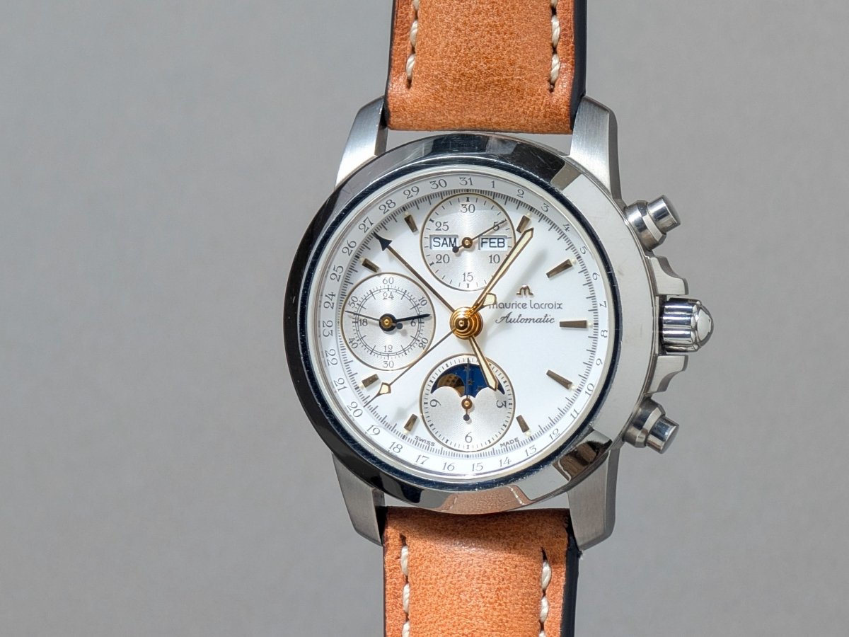 Maurice Lacroix Full Calender Moonphase Chronograph Ref. 02736 Wristwatch