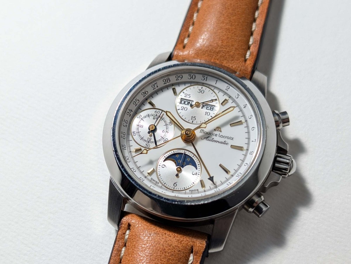 Maurice Lacroix Full Calender Moonphase Chronograph Ref. 02736 Wristwatch
