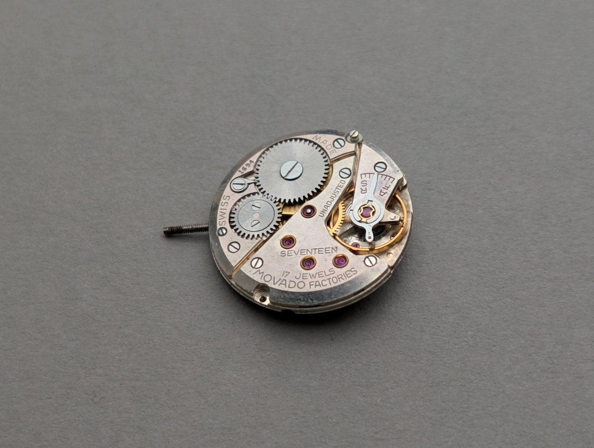 Movado 205 Caliber Watch Movement Manual Wind Spare Part