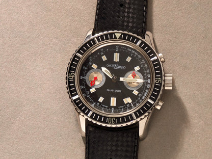 Nicolet Watch SUB 200 Diving Chronograph Wristwatch