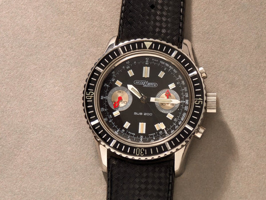 Nicolet Watch SUB 200 Diving Chronograph Wristwatch