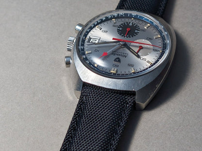 Nivada Taravana Autochron Chronograph Lemania 1341 Wristwatch