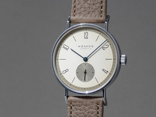 Nomos Tangente 35 Lange Dial Wristwatch