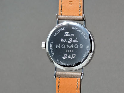 Nomos Tangente 35 Lange Dial Wristwatch