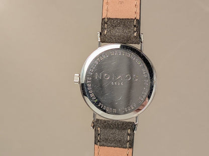 Nomos Tangente Lange Dial Wristwatch