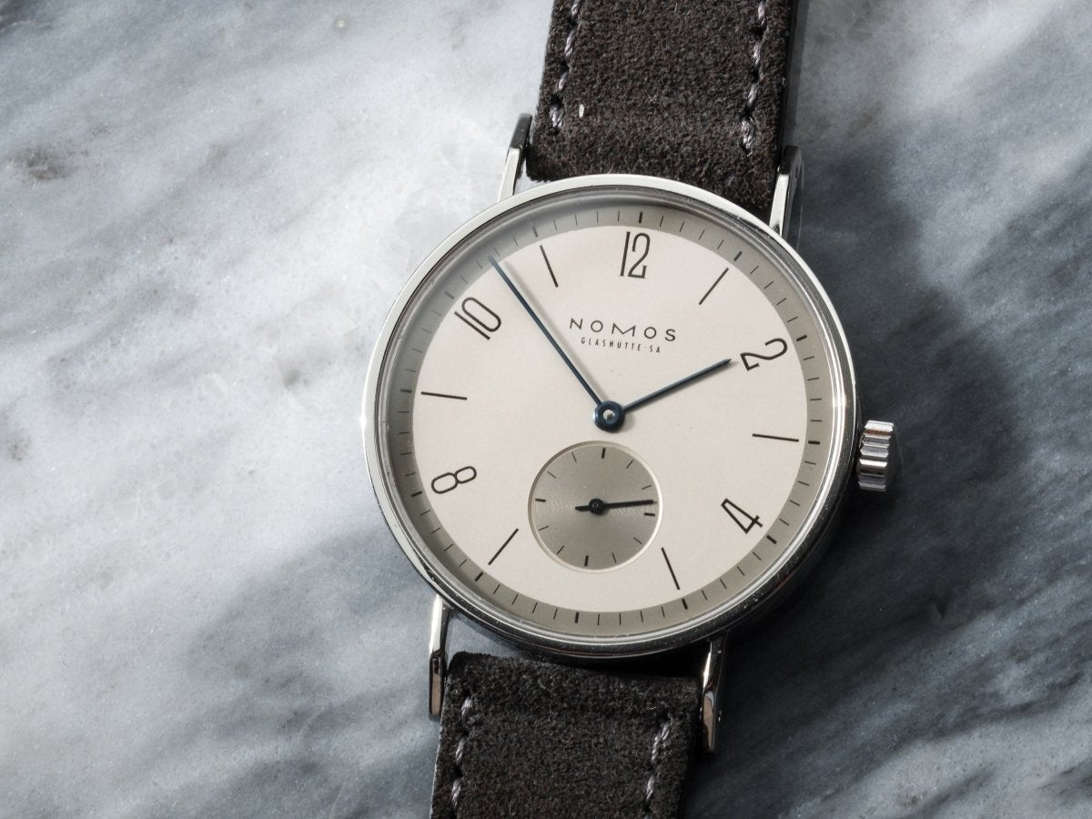 Nomos Tangente Lange Dial Wristwatch