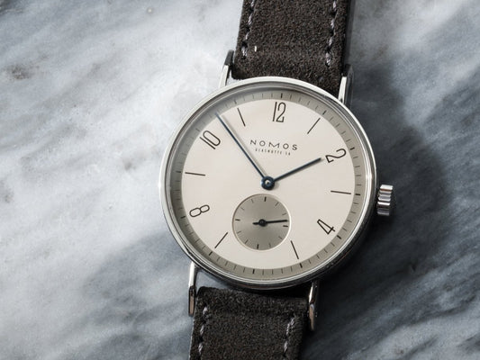 Nomos Tangente Lange Dial Wristwatch