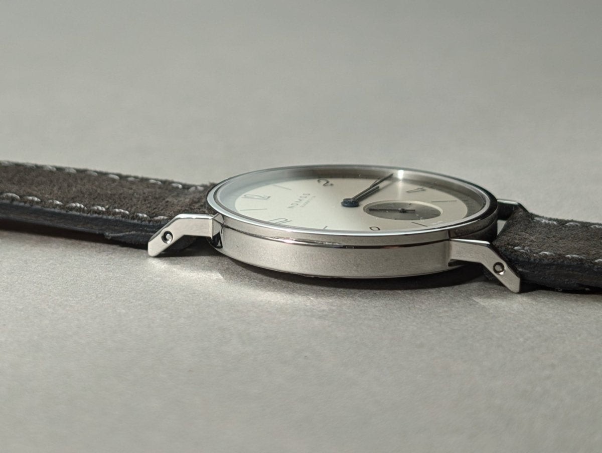 Nomos Tangente Lange Dial Wristwatch