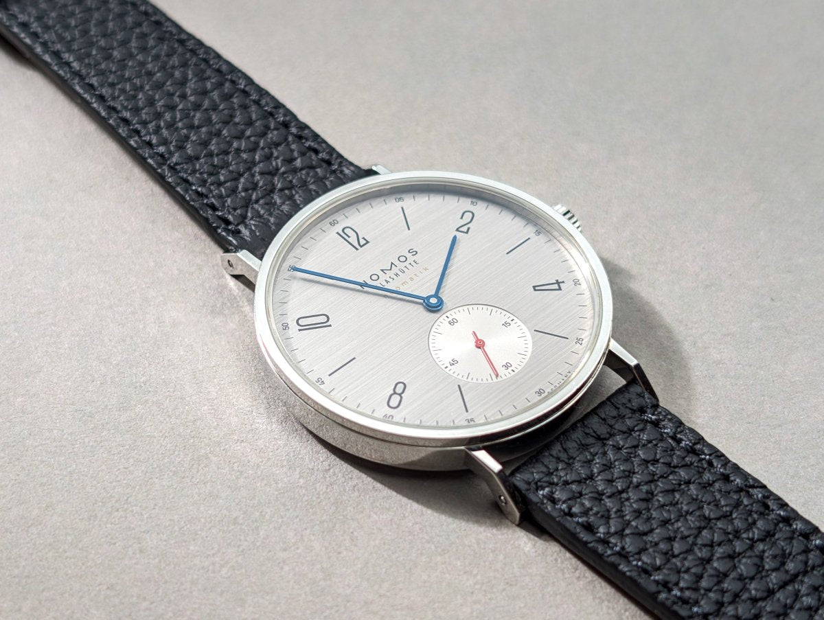 Nomos Tangente Neomatik 39 Silvercut Ref 141 Wristwatch