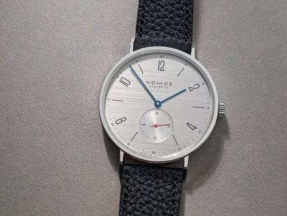 Nomos Tangente Neomatik 39 Silvercut Ref 141 Wristwatch