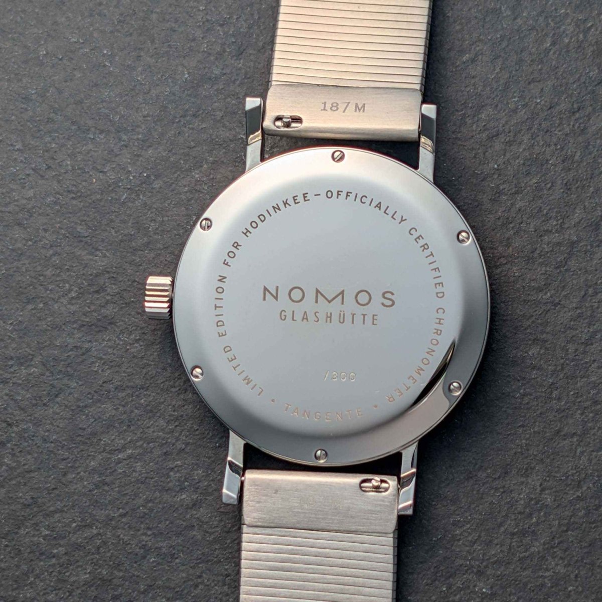 Nomos Tangente Sport Limited Edition for Hodinkee Chronometer Certified Ref. 501.S6