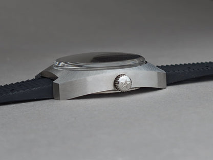 NOS Aquastar Seatime 1000 Black Wristwatch