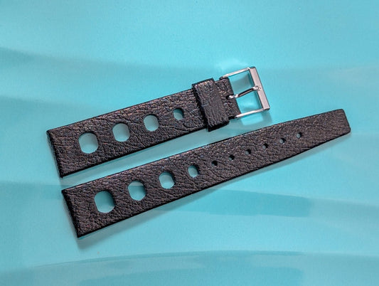 NOS Tropic Sport Strap Black Rubber 19 mm 23319 Strap / Bracelet