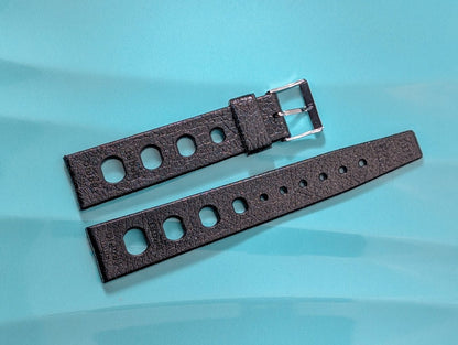 NOS Tropic Sport Strap Black Rubber 19 mm 23319 Strap / Bracelet