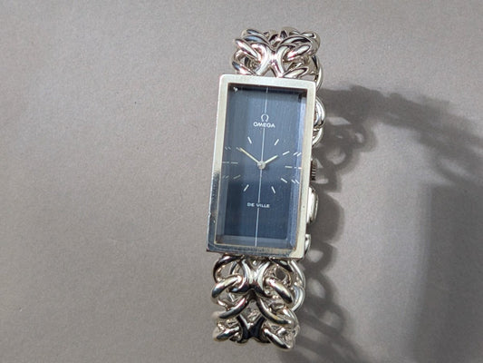 Omega De Ville Ref. 8269 Sterling Silver Wristwatch