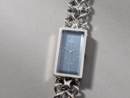Omega De Ville Ref. 8269 Sterling Silver Wristwatch