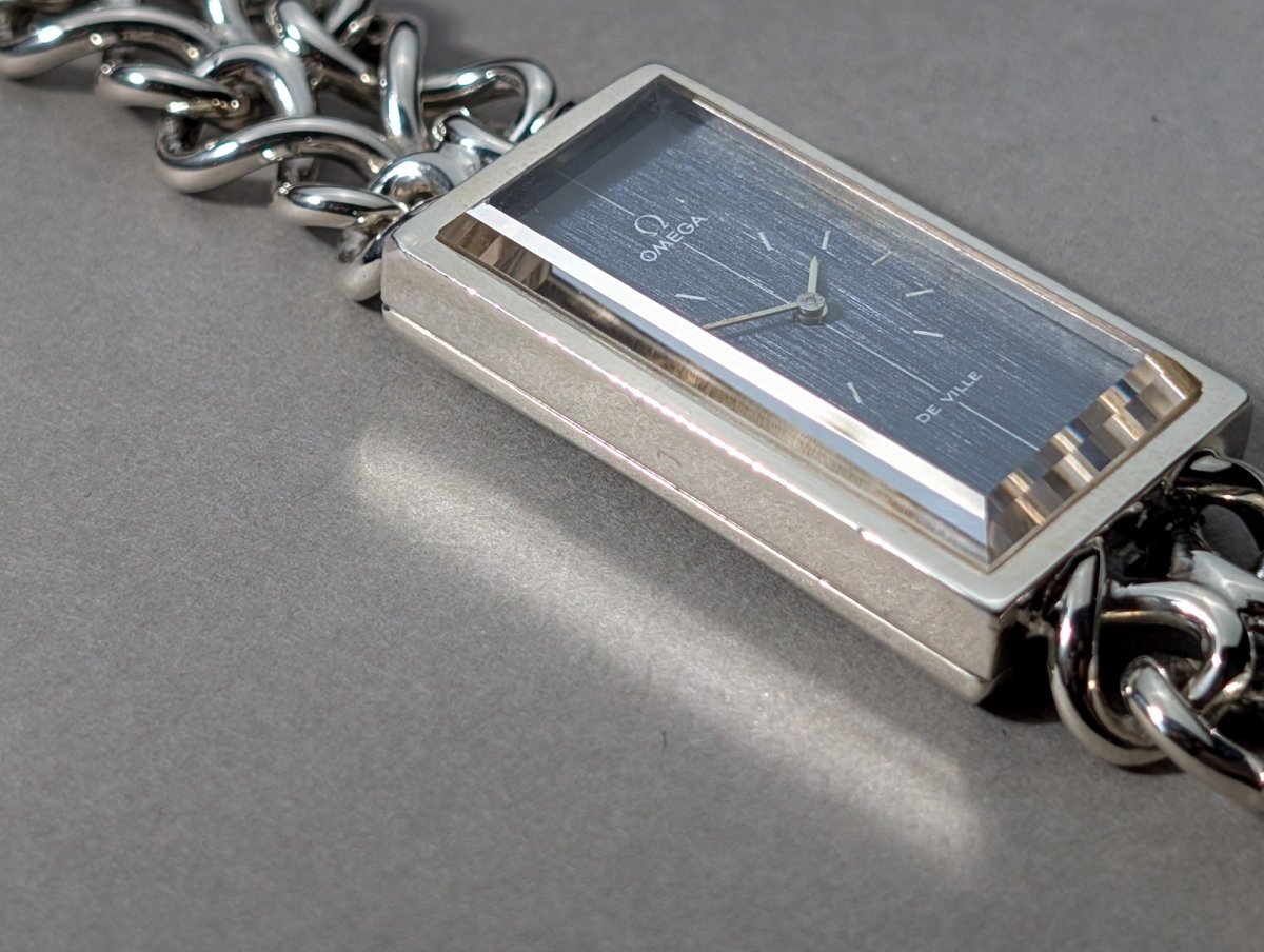 Omega De Ville Ref. 8269 Sterling Silver Wristwatch