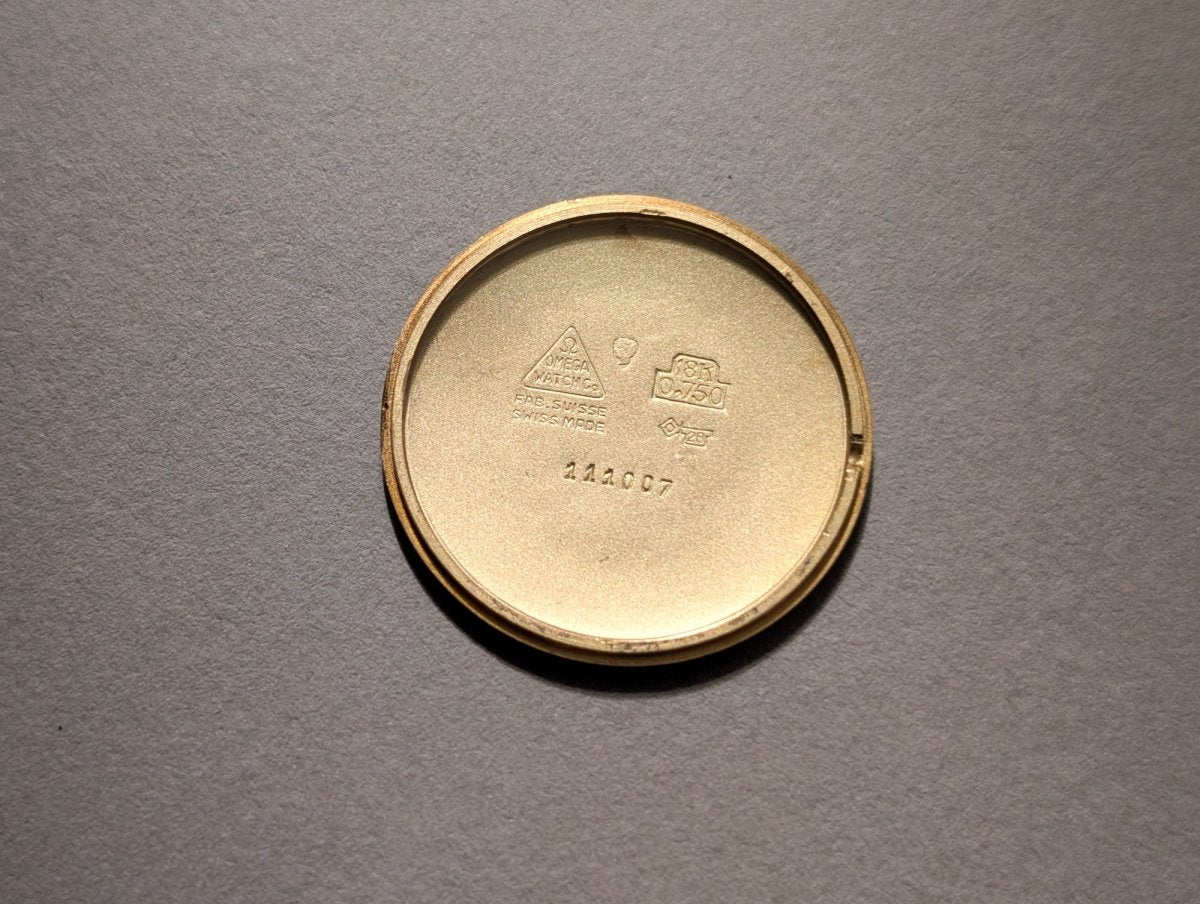 Omega Disco Volante 18K Gold 1963 Caliber 620 Wristwatch