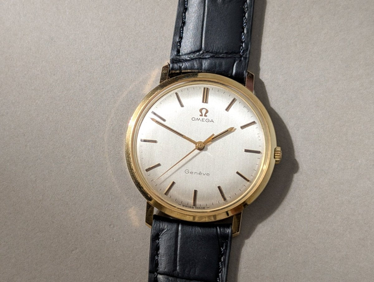 Omega Geneve Ref. 131.7021 14k Gold Caliber 601 Wristwatch