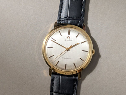 Omega Geneve Ref. 131.7021 14k Gold Caliber 601 Wristwatch