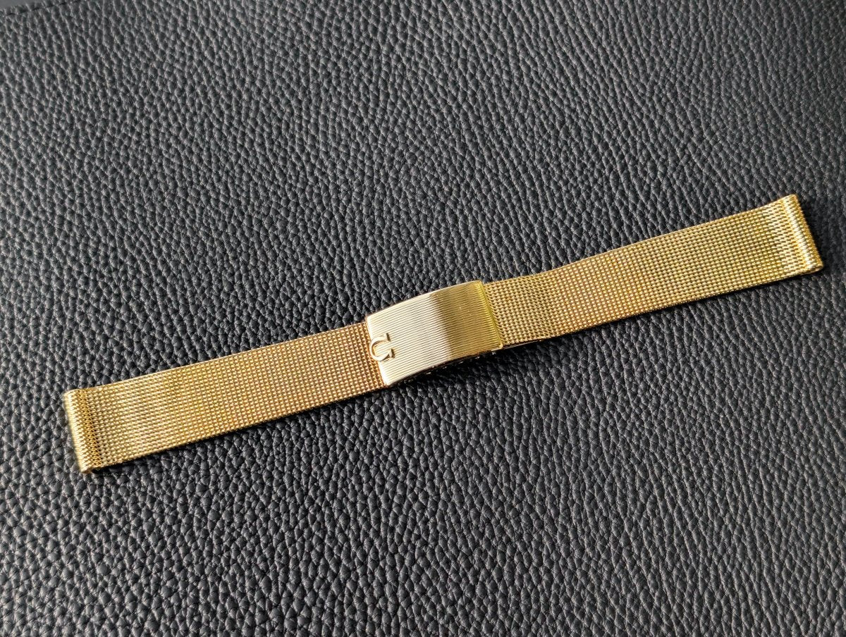 Omega Milanaise Bracelet 14K Gold 18 mm