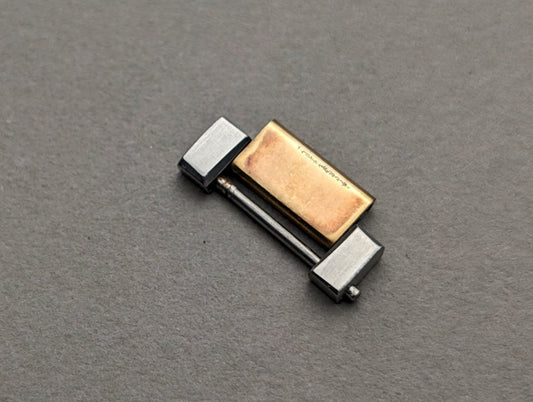 Omega Speedmaster Teutonic 145.0040 345.0803 Two Tone Bracelet Link 1413/019 Spare Part