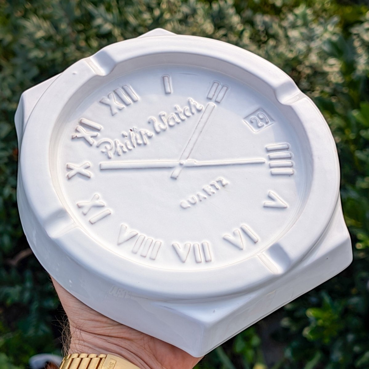 Philip Watch Ashtray Ceramic Vintage Collectible