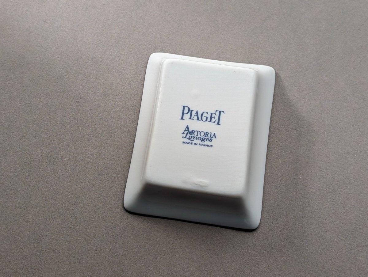 Piaget Artoria Limoges Ceramic Trinket Dish Tray P6P9 Collectible