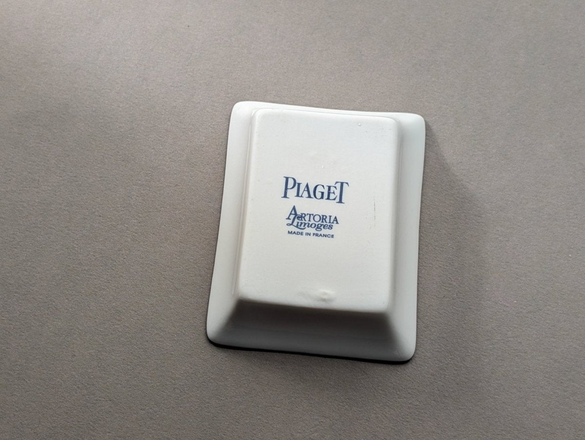 Piaget Artoria Limoges Ceramic Trinket Dish Tray Possession Ring Collectible